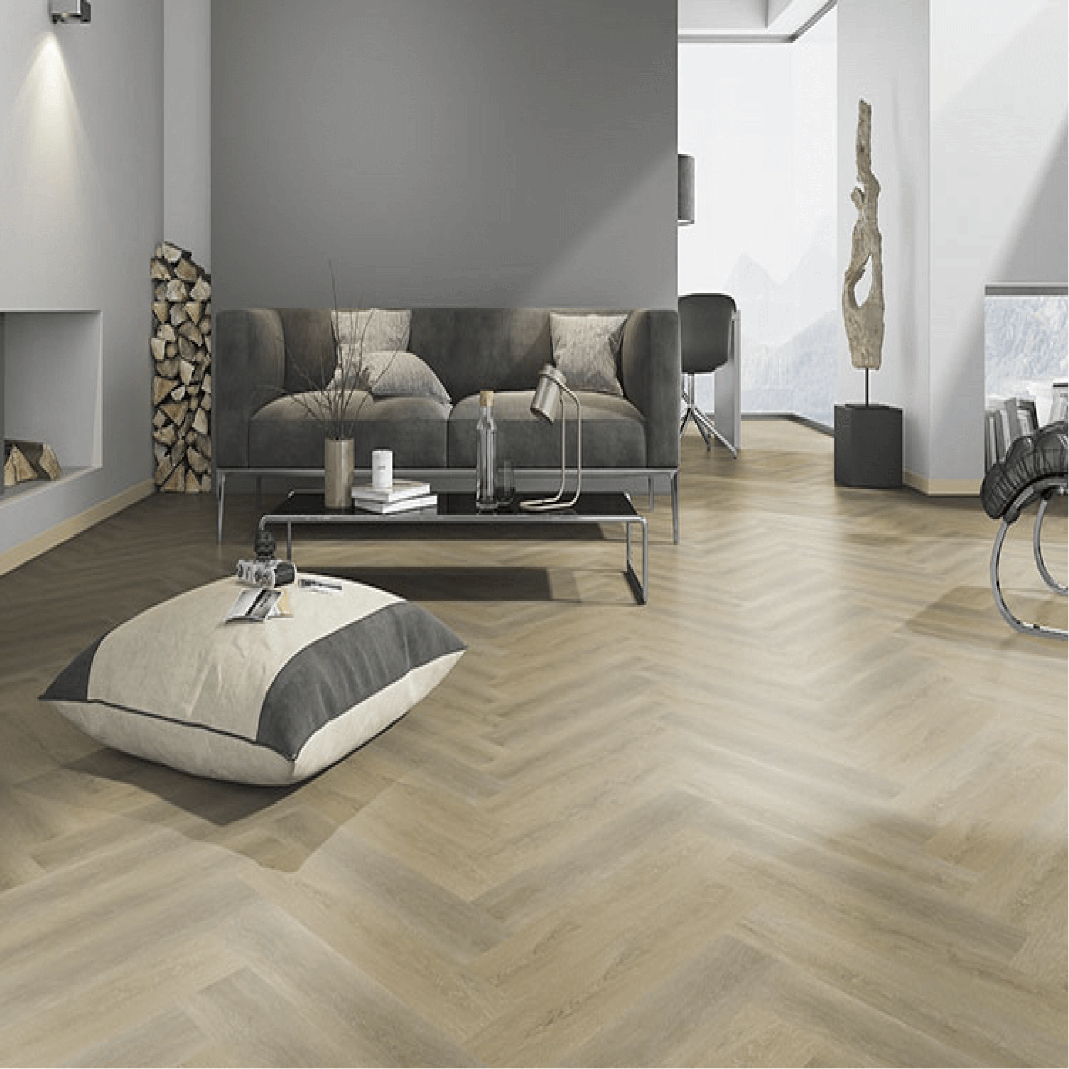 Eco 30,ECO30: A melhor relação qualidade/preço A coleção inclui 24 looks de madeira e concreto disponíveis em 4 tamanhos. O vinil adesivo Eco30 oferece uma ótima relação preço-desempenho para áreas de estar privadas e objetos pouco usados.,Pavimento viníl